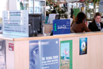 United Nations Information Service information desk